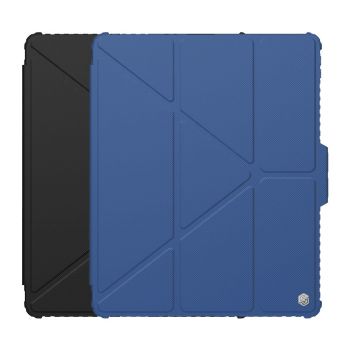 NILLKIN Bumper Leather Case Pro Multi-angle Folding Style For Apple iPad Air 13 2024/Pro 12.9 2020/2021/2022