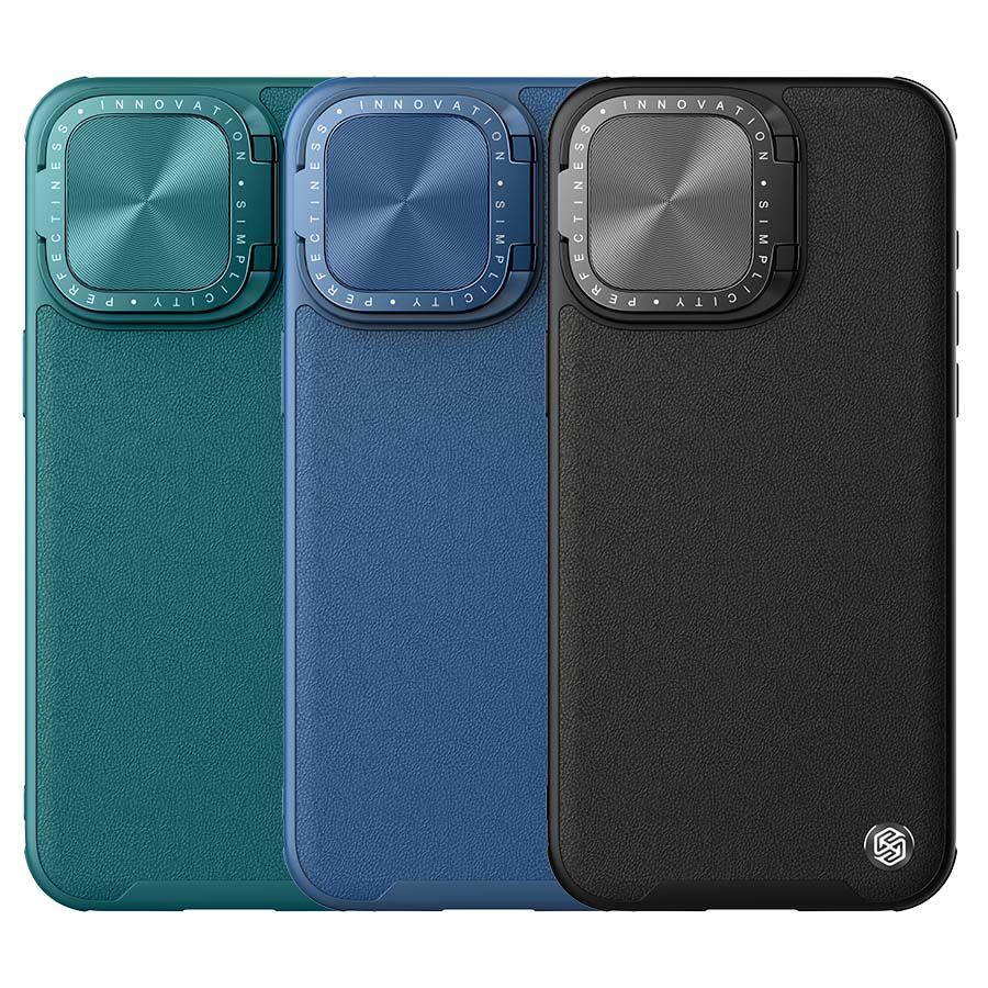 NILLKIN CamShield Prop Leather Protective Case For Apple iPhone