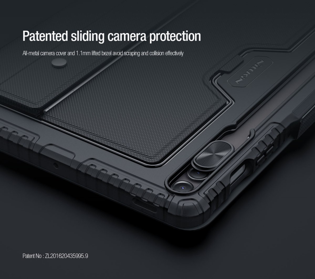 Samsung Galaxy Tab S9 FE+ Bumper Combo Keyboard With Backlit Case